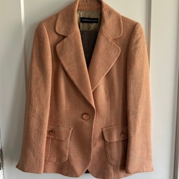 Beautiful Tweed Dana Buchman Pant Suit Size 4 - Picture 1 of 4